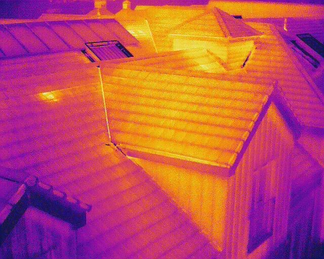 Thermal Imaging Roof Survey Image Margate